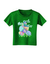My First Easter Gel Look Print Toddler T-Shirt Dark-Toddler T-Shirt-TooLoud-Clover-Green-2T-Davson Sales