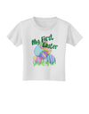 My First Easter Gel Look Print Toddler T-Shirt-Toddler T-Shirt-TooLoud-White-2T-Davson Sales