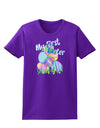 My First Easter Gel Look Print Womens Dark T-Shirt-TooLoud-Purple-X-Small-Davson Sales