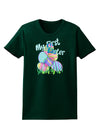 My First Easter Gel Look Print Womens Dark T-Shirt-TooLoud-Forest-Green-Small-Davson Sales