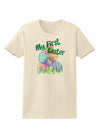 My First Easter Gel Look Print Womens T-Shirt-Womens T-Shirt-TooLoud-Natural-X-Small-Davson Sales