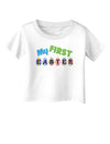 My First Easter Infant T-Shirt-Infant T-Shirt-TooLoud-White-06-Months-Davson Sales