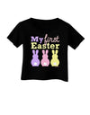 My First Easter - Three Bunnies Infant T-Shirt Dark by TooLoud-Infant T-Shirt-TooLoud-Black-06-Months-Davson Sales