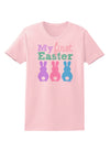 My First Easter - Three Bunnies Womens T-Shirt by TooLoud-Womens T-Shirt-TooLoud-PalePink-X-Small-Davson Sales