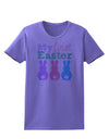 My First Easter - Three Bunnies Womens T-Shirt by TooLoud-Womens T-Shirt-TooLoud-Violet-X-Small-Davson Sales