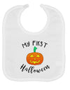 My First Halloween Baby Bib by TooLoud