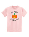 My First Halloween Childrens T-Shirt by TooLoud-Childrens T-Shirt-TooLoud-PalePink-X-Small-Davson Sales