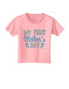 My First Mother's Day - Baby Feet - Blue Toddler T-Shirt by TooLoud-Toddler T-Shirt-TooLoud-Candy-Pink-2T-Davson Sales