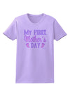 My First Mother's Day - Baby Feet - Pink Womens T-Shirt by TooLoud-Womens T-Shirt-TooLoud-Lavender-X-Small-Davson Sales