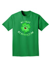 My First St. Patrick's Day Adult Dark T-Shirt-Mens T-Shirt-TooLoud-Kelly-Green-Small-Davson Sales