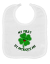 My First St. Patrick's Day Baby Bib