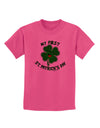 My First St. Patrick's Day Childrens T-Shirt-Childrens T-Shirt-TooLoud-Sangria-X-Small-Davson Sales