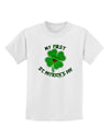 My First St. Patrick's Day Childrens T-Shirt-Childrens T-Shirt-TooLoud-White-X-Small-Davson Sales