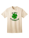 My First St. Patrick's Day - Premium Adult T-Shirt Collection-Mens T-shirts-TooLoud-Natural-Small-Davson Sales