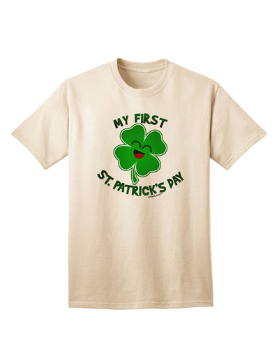 My First St. Patrick's Day - Premium Adult T-Shirt Collection-Mens T-shirts-TooLoud-Natural-Small-Davson Sales