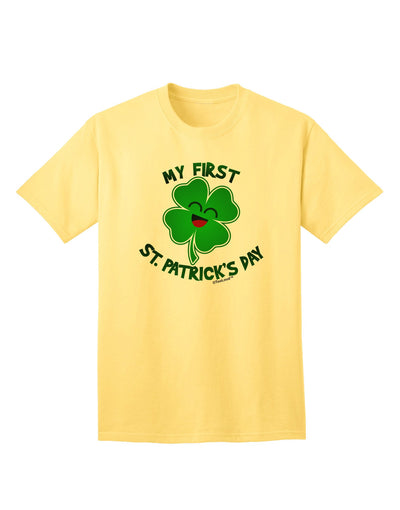 My First St. Patrick's Day - Premium Adult T-Shirt Collection-Mens T-shirts-TooLoud-Yellow-Small-Davson Sales