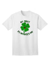 My First St. Patrick's Day - Premium Adult T-Shirt Collection-Mens T-shirts-TooLoud-White-Small-Davson Sales