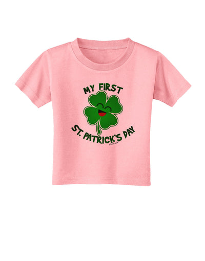 My First St. Patrick's Day Toddler T-Shirt-Toddler T-Shirt-TooLoud-Candy-Pink-2T-Davson Sales