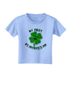 My First St. Patrick's Day Toddler T-Shirt-Toddler T-Shirt-TooLoud-Aquatic-Blue-2T-Davson Sales