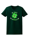 My First St. Patrick's Day Womens Dark T-Shirt-TooLoud-Forest-Green-Small-Davson Sales