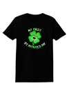 My First St. Patrick's Day Womens Dark T-Shirt-TooLoud-Black-X-Small-Davson Sales