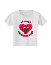 My First Valentine's Day Toddler T-Shirt-Toddler T-Shirt-TooLoud-White-2T-Davson Sales