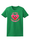 My First Valentine's Day Womens Dark T-Shirt-Womens T-Shirt-TooLoud-Kelly-Green-X-Small-Davson Sales