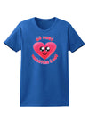 My First Valentine's Day Womens Dark T-Shirt-Womens T-Shirt-TooLoud-Royal-Blue-X-Small-Davson Sales