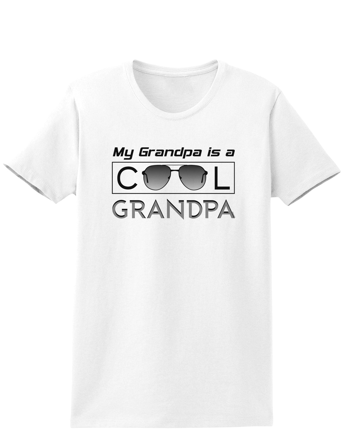 My Grandpa is a Cool Grandpa Womens T-Shirt-Womens T-Shirt-TooLoud-White-X-Small-Davson Sales
