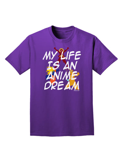 My Life Is An Anime Dream Adult Dark T-Shirt by TooLoud-Mens T-Shirt-TooLoud-Purple-Small-Davson Sales