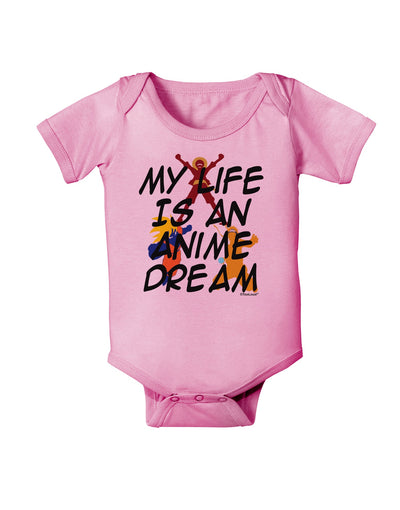 My Life Is An Anime Dream Baby Romper Bodysuit by TooLoud-TooLoud-Pink-06-Months-Davson Sales