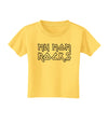 My Mom Rocks - Mother's Day Toddler T-Shirt-Toddler T-Shirt-TooLoud-Yellow-2T-Davson Sales