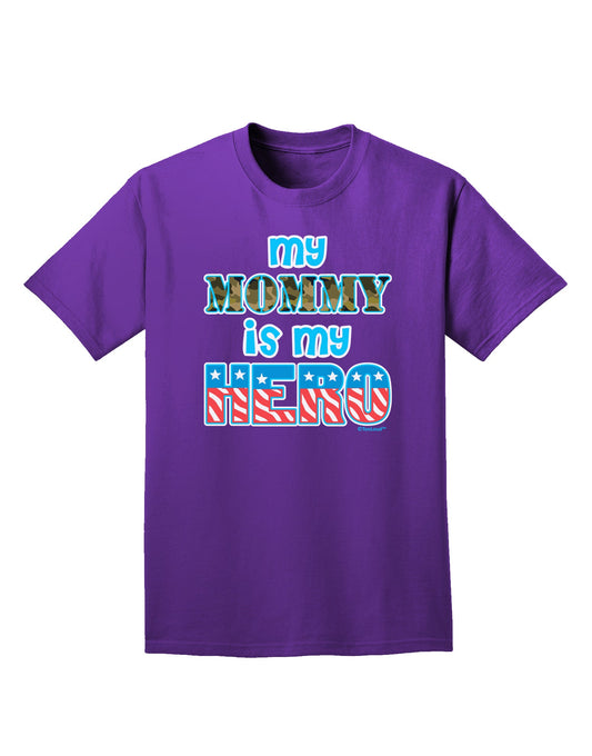 My Mommy is My Hero - Adult Dark T-Shirt by TooLoud-Mens T-Shirt-TooLoud-Purple-Small-Davson Sales