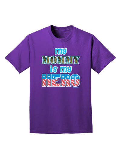 My Mommy is My Hero - Adult Dark T-Shirt by TooLoud-Mens T-Shirt-TooLoud-Purple-Small-Davson Sales