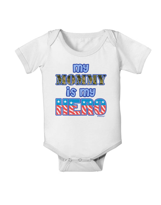 My Mommy is My Hero - Baby Romper Bodysuit by TooLoud-Baby Romper-TooLoud-White-06-Months-Davson Sales