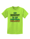 My Mommy is My Hero - Childrens T-Shirt by TooLoud-Childrens T-Shirt-TooLoud-Lime-Green-X-Small-Davson Sales