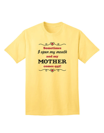 My Mother Comes Out Adult T-Shirt-unisex t-shirt-TooLoud-Yellow-Small-Davson Sales