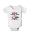 My Mother Comes Out Baby Romper Bodysuit-Baby Romper-TooLoud-White-06-Months-Davson Sales