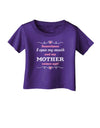 My Mother Comes Out Infant T-Shirt Dark-Infant T-Shirt-TooLoud-Purple-06-Months-Davson Sales