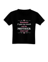 My Mother Comes Out Toddler T-Shirt Dark-Toddler T-Shirt-TooLoud-Black-2T-Davson Sales