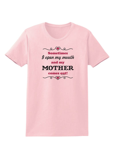 My Mother Comes Out Womens T-Shirt-Womens T-Shirt-TooLoud-PalePink-X-Small-Davson Sales