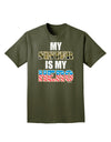 My Sister is My Hero - Armed Forces Adult Dark T-Shirt by TooLoud-Mens T-Shirt-TooLoud-Military-Green-Small-Davson Sales