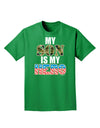 My Son is My Hero - Armed Forces Adult Dark T-Shirt by TooLoud-Mens T-Shirt-TooLoud-Kelly-Green-Small-Davson Sales