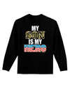 My Son is My Hero - Armed Forces Adult Long Sleeve Dark T-Shirt by TooLoud-TooLoud-Black-Small-Davson Sales