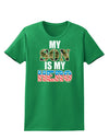 My Son is My Hero - Armed Forces Womens Dark T-Shirt by TooLoud-Womens T-Shirt-TooLoud-Kelly-Green-X-Small-Davson Sales