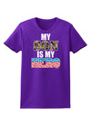 My Son is My Hero - Armed Forces Womens Dark T-Shirt by TooLoud-Womens T-Shirt-TooLoud-Purple-X-Small-Davson Sales