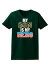 My Son is My Hero - Armed Forces Womens Dark T-Shirt by TooLoud-Womens T-Shirt-TooLoud-Forest-Green-Small-Davson Sales