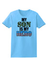 My Son is My Hero - Armed Forces Womens T-Shirt by TooLoud-Womens T-Shirt-TooLoud-Aquatic-Blue-X-Small-Davson Sales