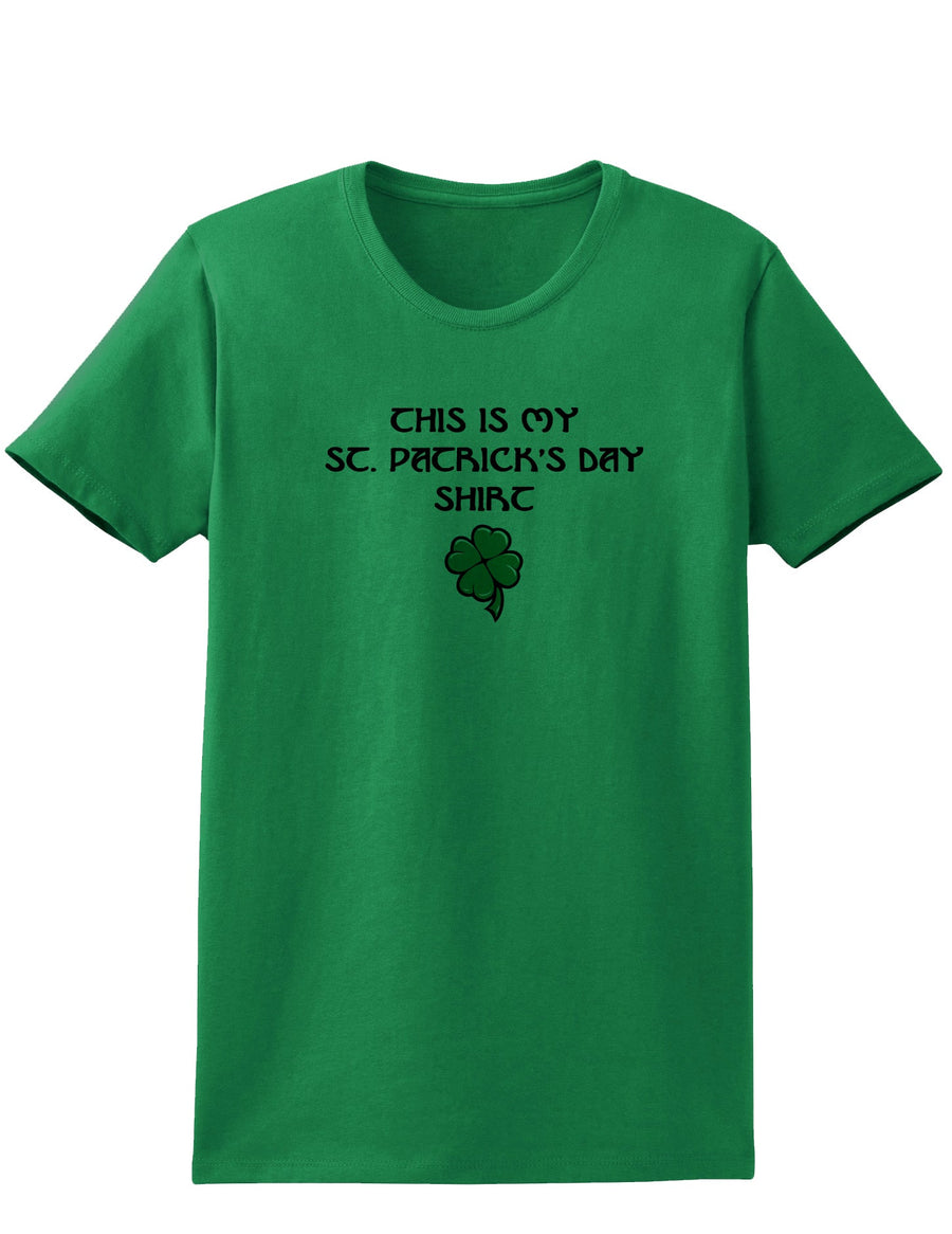 My St Patricks Day Shirt Adult Womens St. Patrick's Day T-Shirt-TooLoud-Ash Gray-Small-Davson Sales