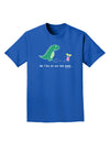 My T-Rex Ate Your Stick Family - Color Adult Dark T-Shirt by TooLoud-Mens T-Shirt-TooLoud-Royal-Blue-Small-Davson Sales